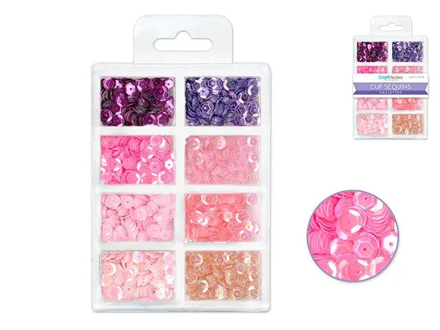 6mm 16g Cup Sequin Set