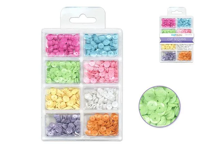 6mm 16g Cup Sequin Set