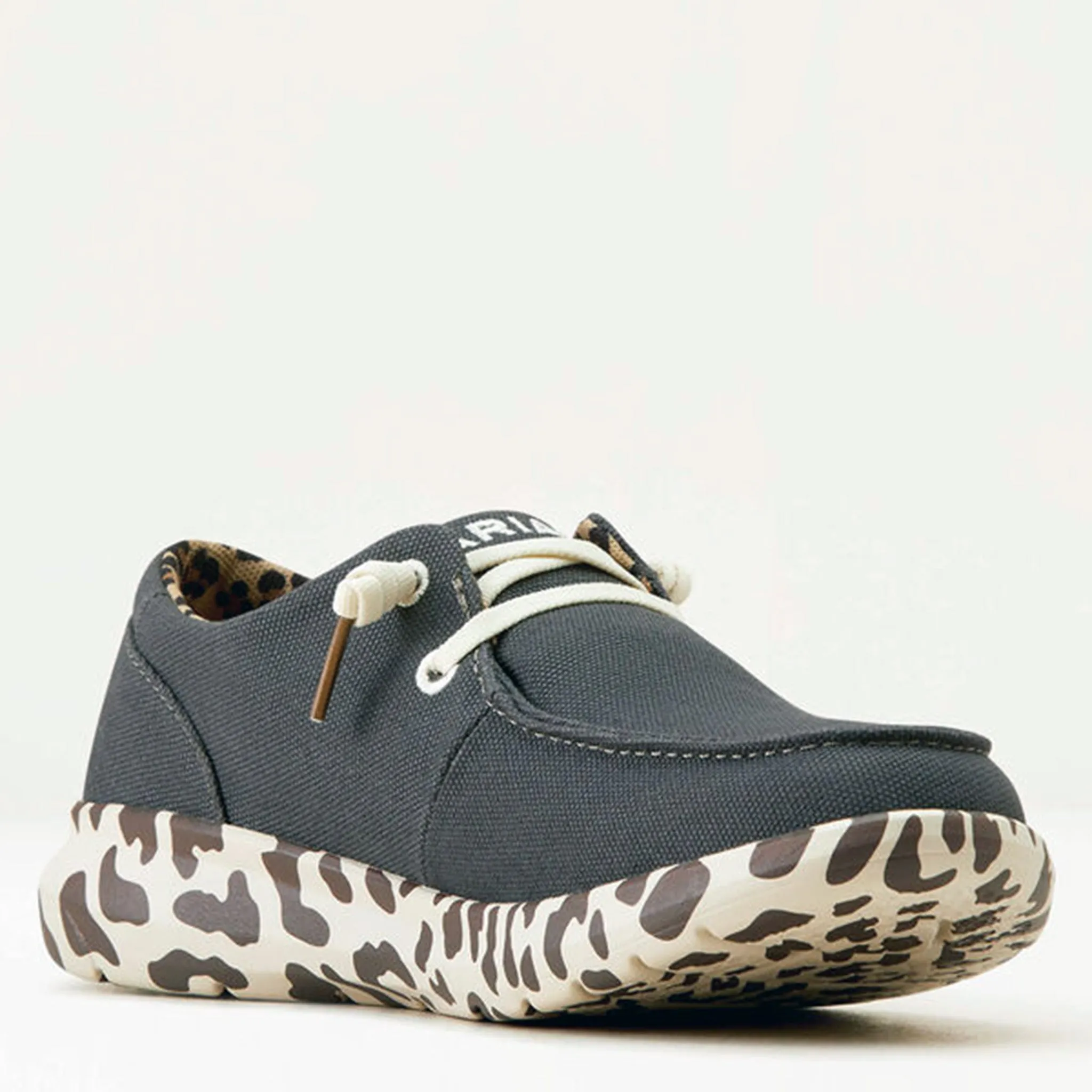 Ariat Women's Charcoal Leopard Hilo