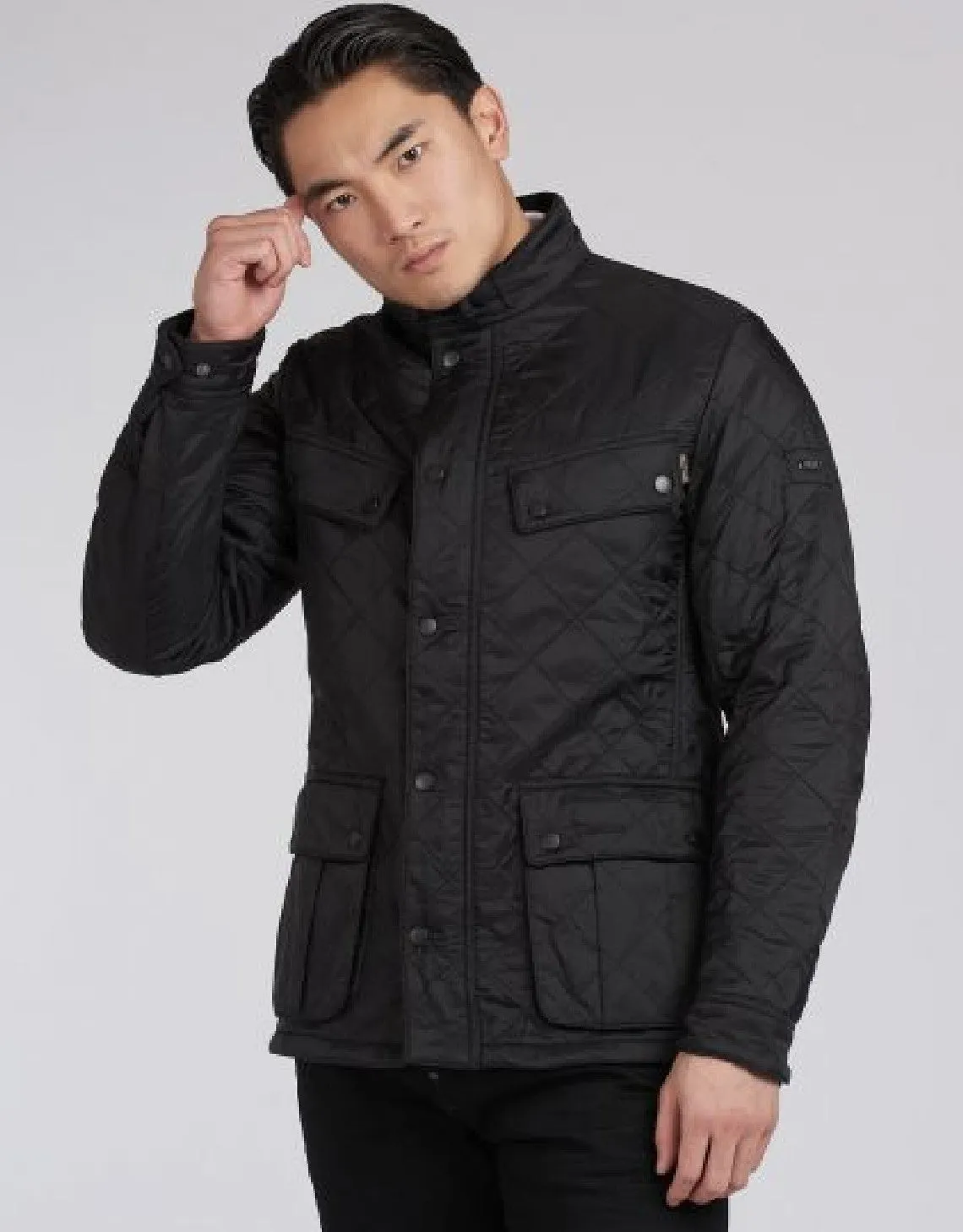 Barbour Ariel Polarquilt Jacket Black