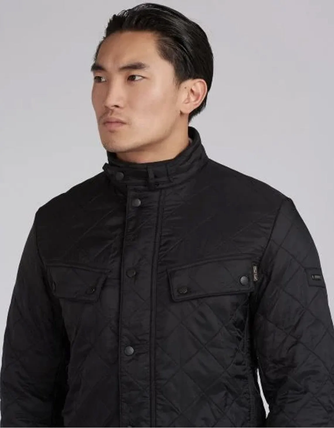 Barbour Ariel Polarquilt Jacket Black