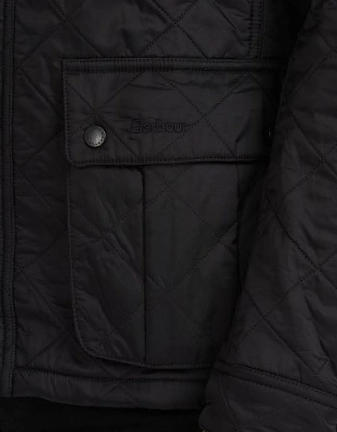 Barbour Ariel Polarquilt Jacket Black