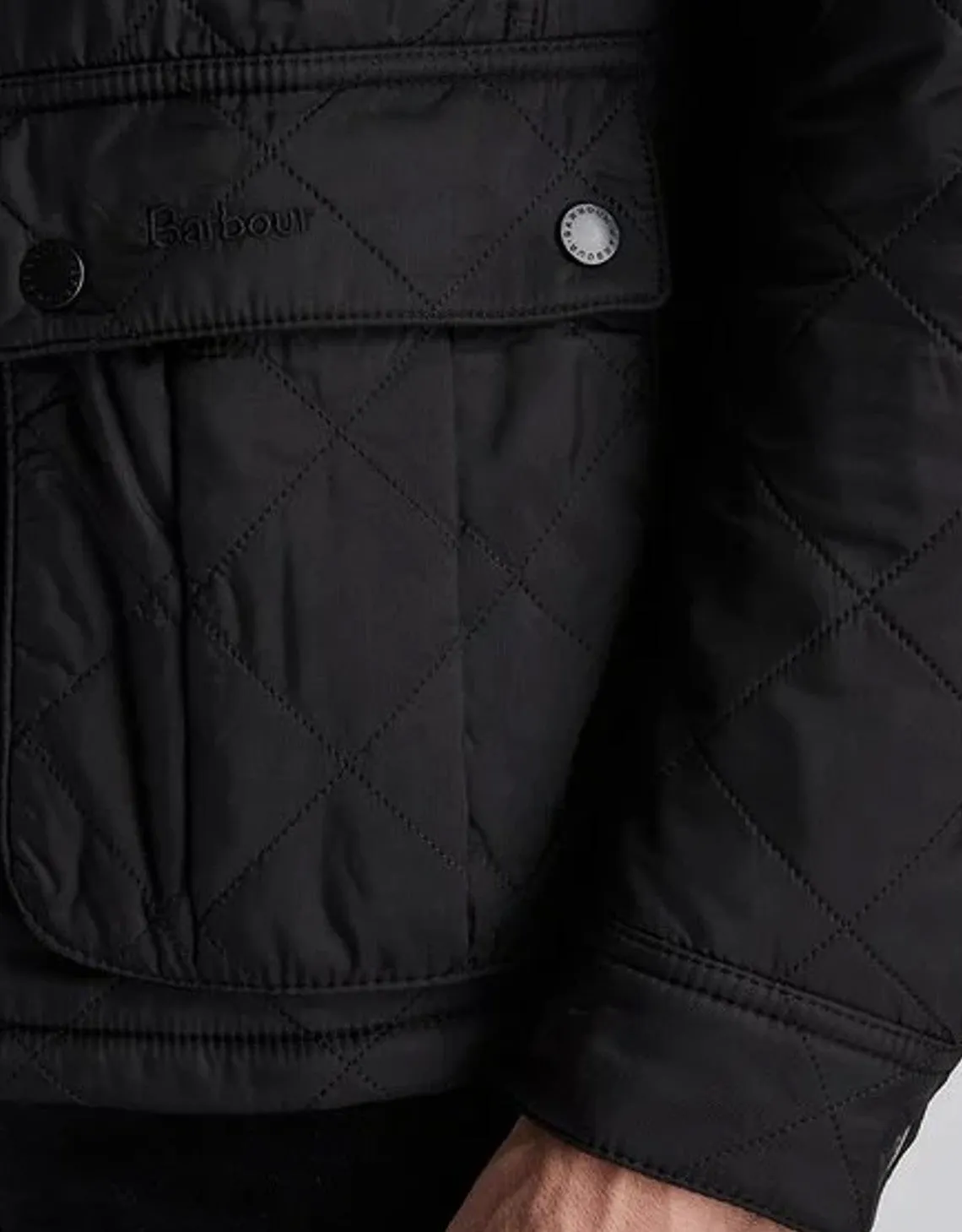 Barbour Ariel Polarquilt Jacket Black