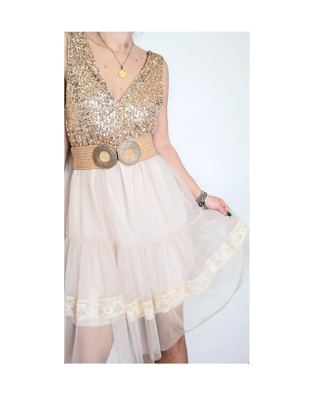 Tulle and Sequins Dress!