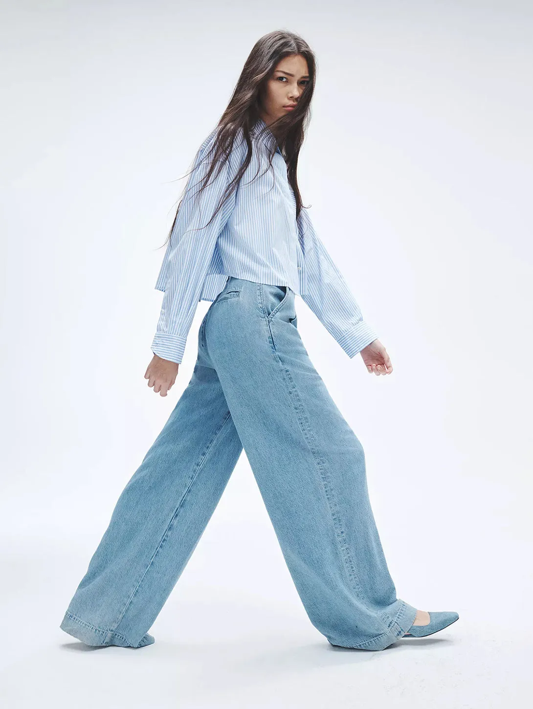 Billie Pleated Lightweight Trousers