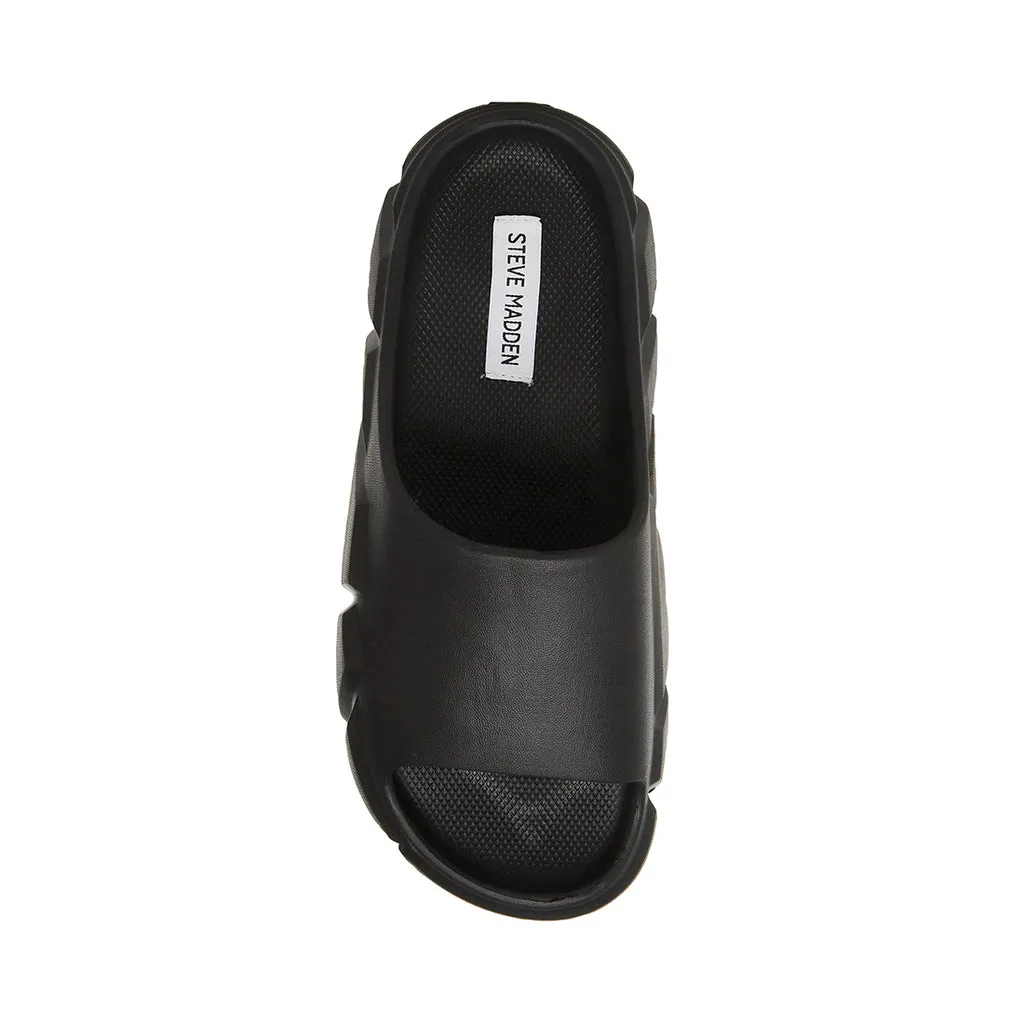 BLACK Charge Slide Sandals,