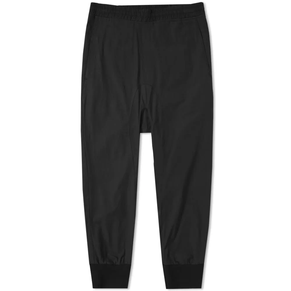 Black Cuffed Track Pants by Neil Barrett