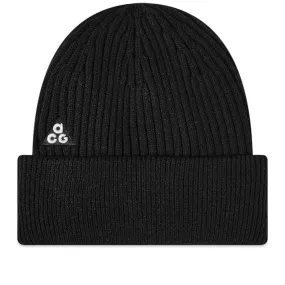 Black Nike ACG Cuffed Beanie