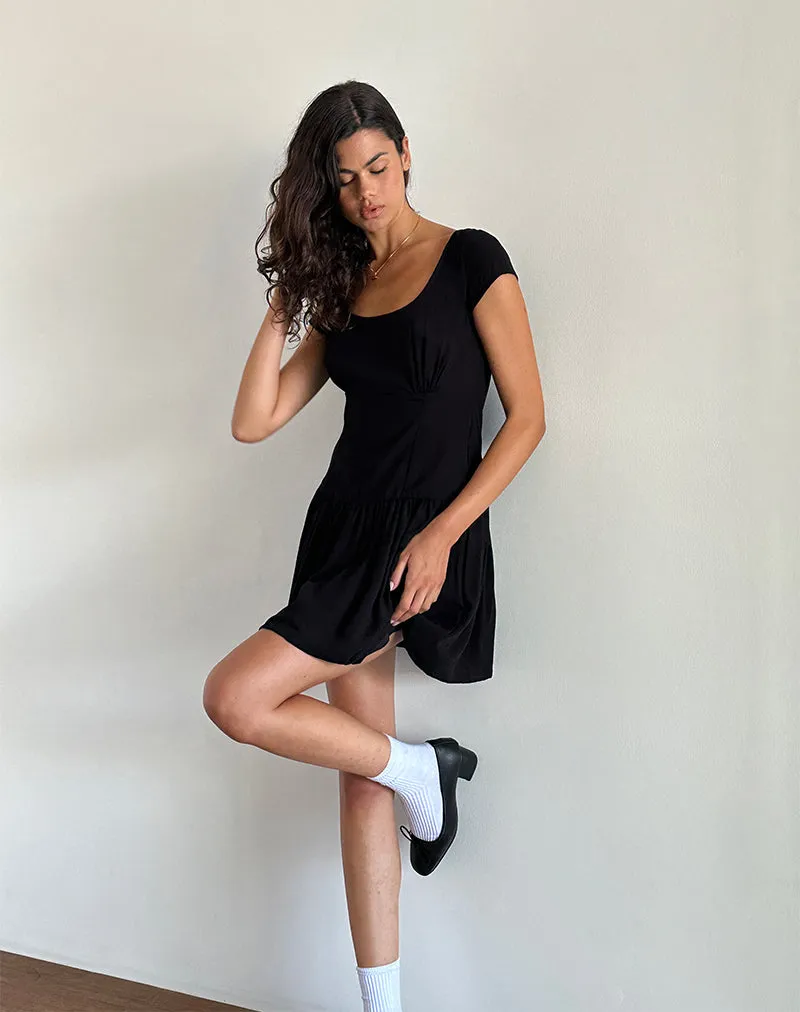 Black Ohayo Mini Dress