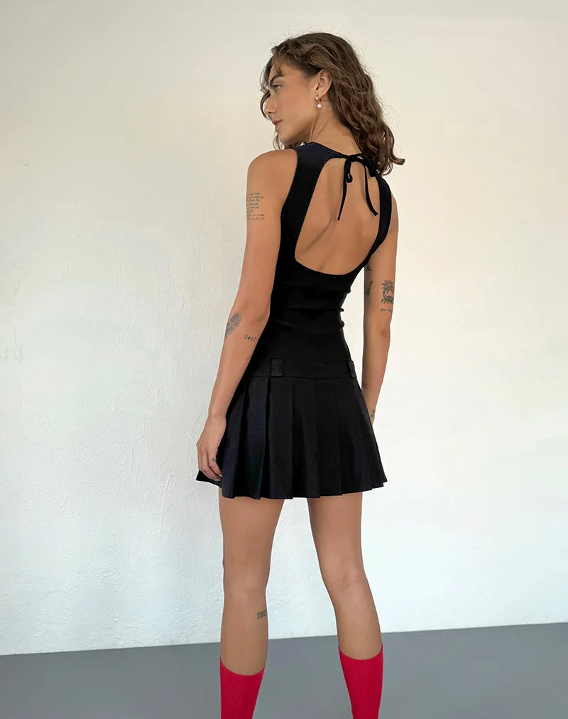 Black Ohayo Mini Dress