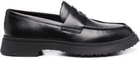 Black slip-on loafers by Camper Walden