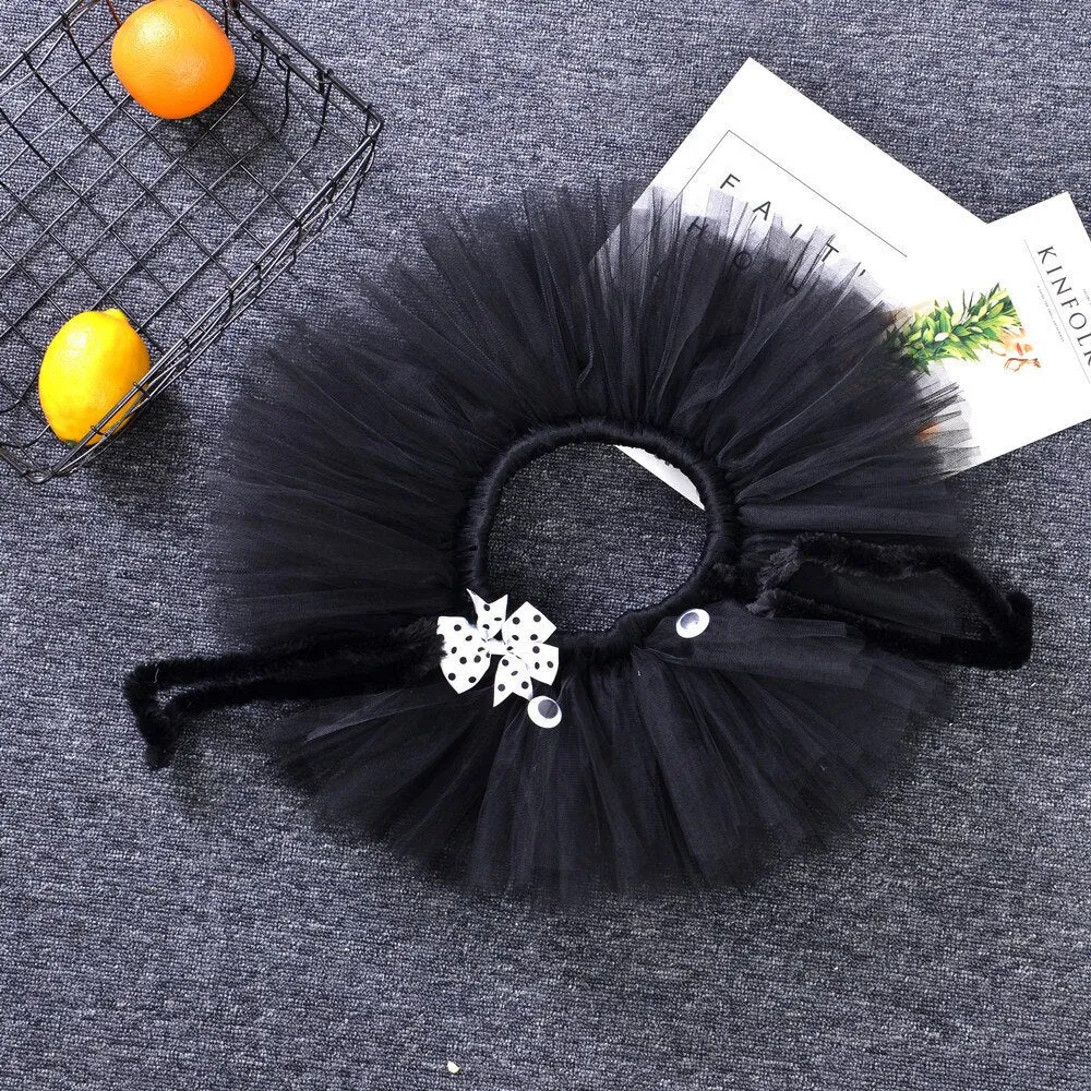 Spider Tutu Skirt Outfit for Girls - Halloween Costume