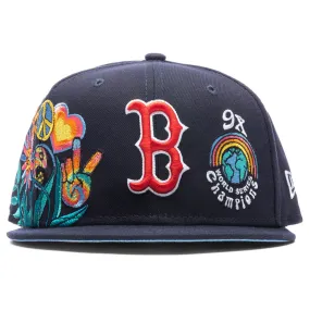 Boston Red Sox Groovy 59FIFTY Fitted