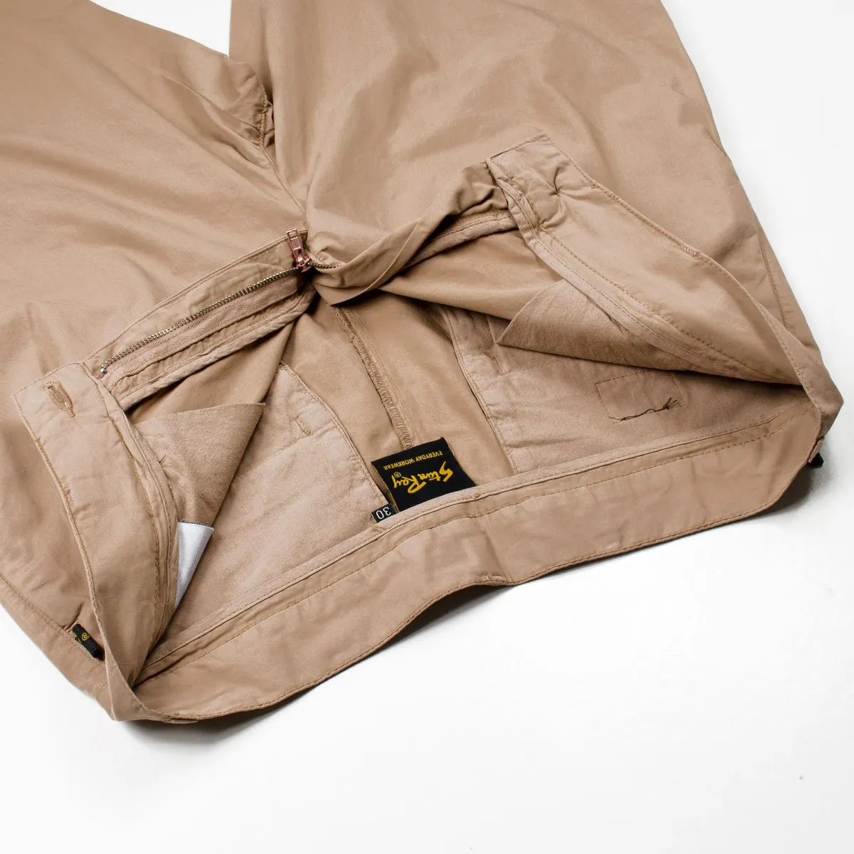 Stan Ray Pleated Chino Break Sand