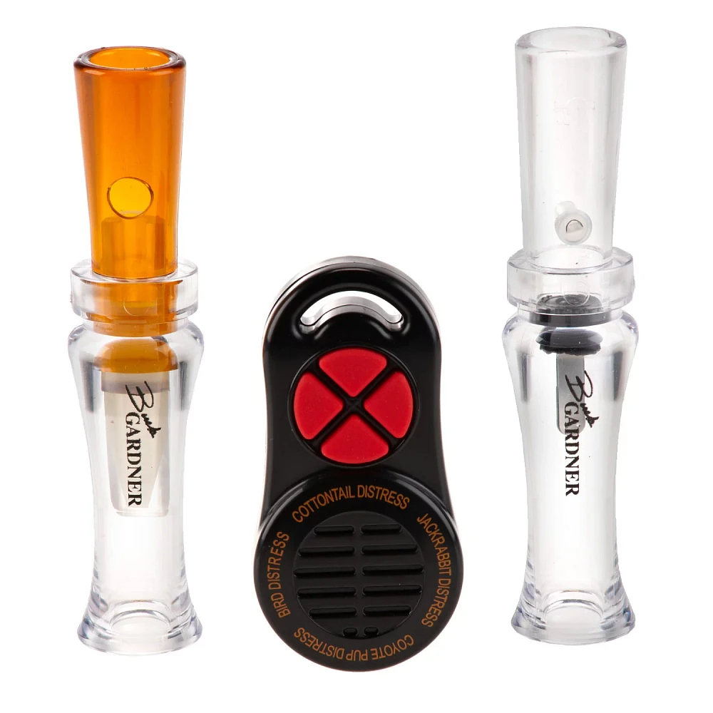 Buck Gardner Triple Threat Predator Call Combo Pack