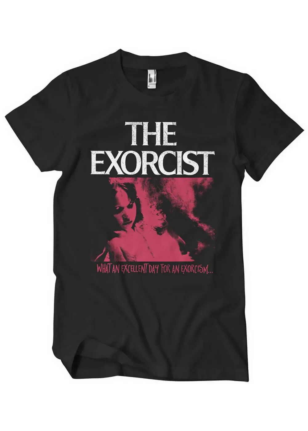 Retro Movies The Exorcist Excellence Day Tee Black