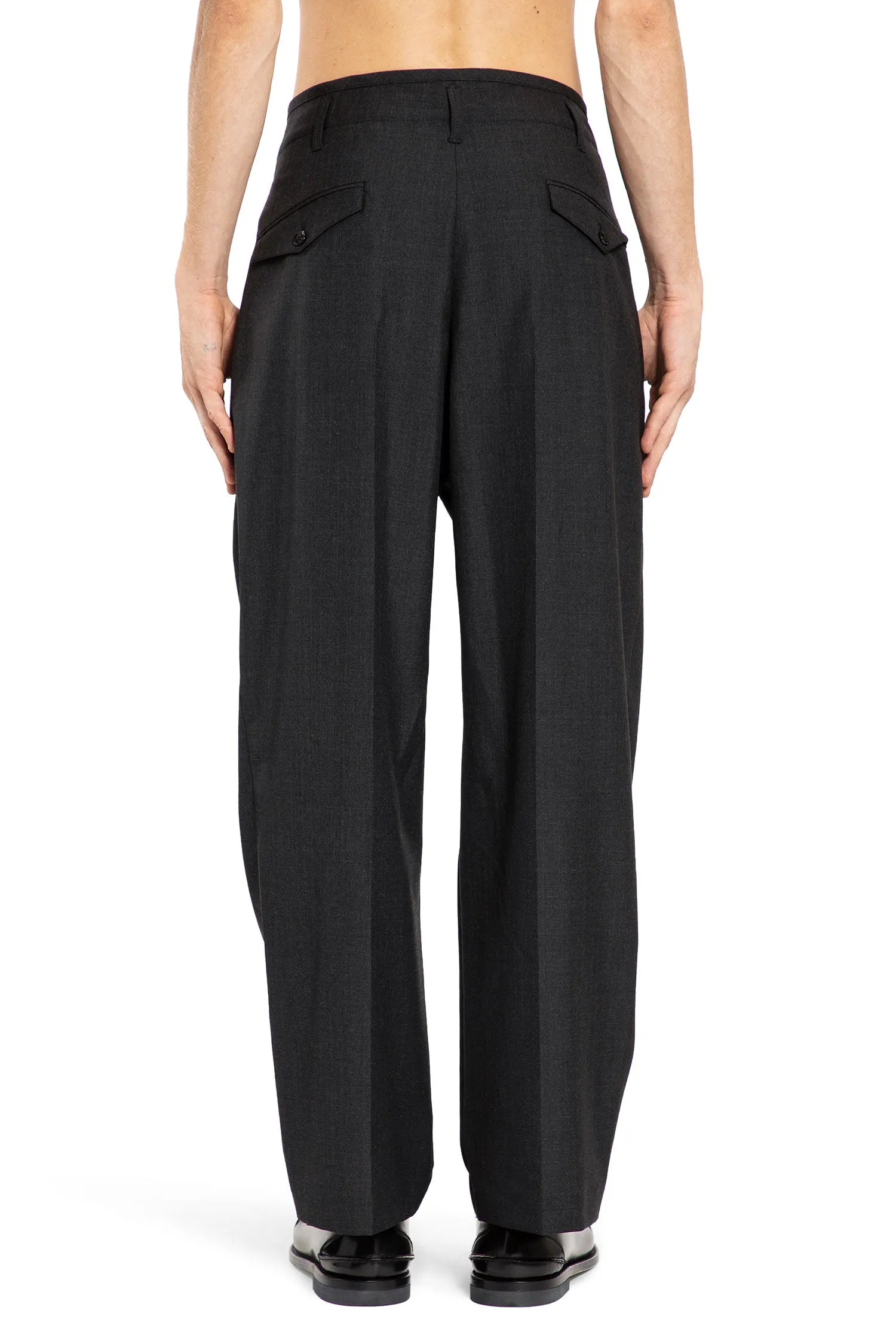 Chic Pleated Trousers