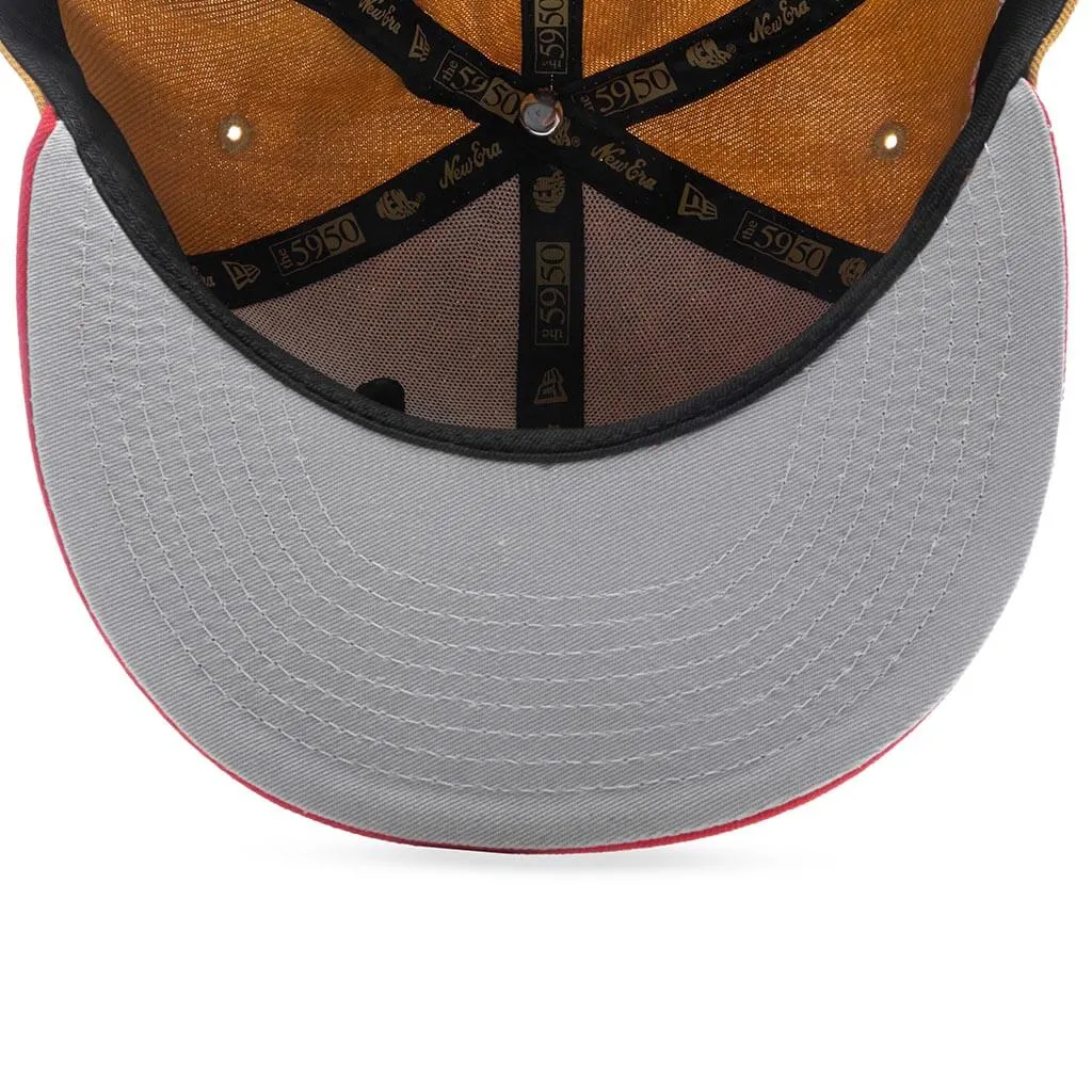 Chicago Bears Brushed Bronze Fitted Cap