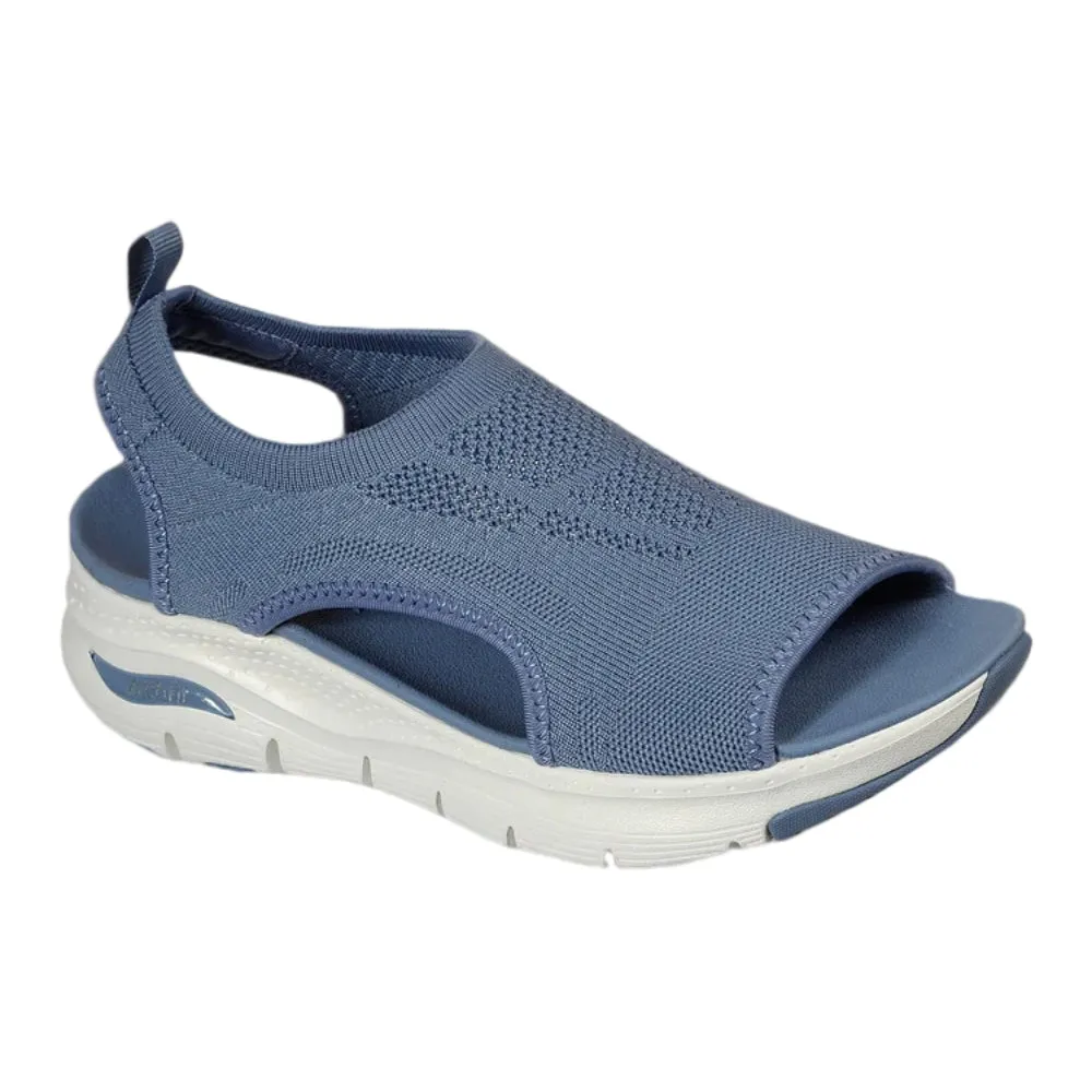 SKECHERS Arch Fit City Catch Sandal in Slate