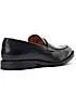 Classic Black Slip-On Loafers by Base London