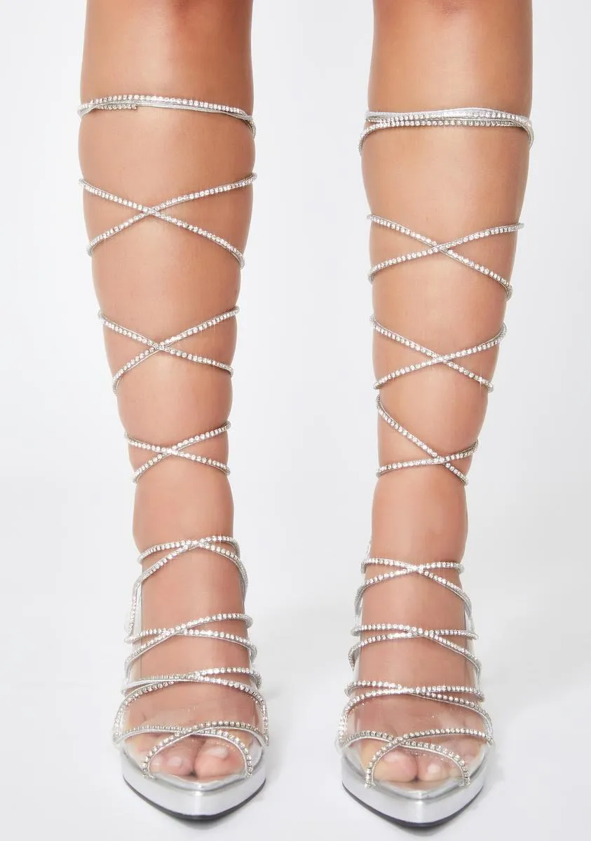 Cover Star Lace-Up Heels