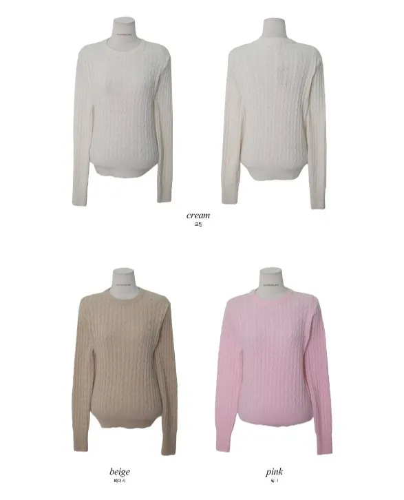 Shopperland Women's Wool Nylon Top - Crew Neck, Long Sleeves, Medium, V-neck & Crew Neck Options