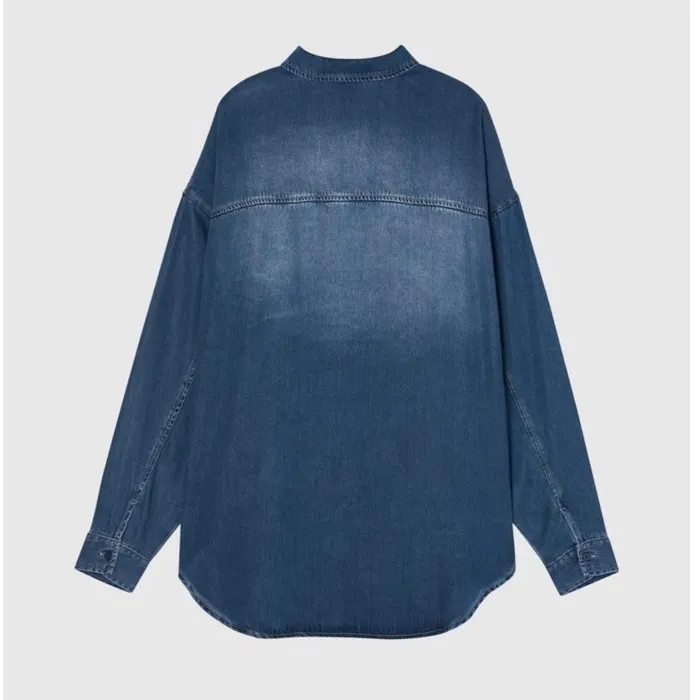 Unisex Denim Street Style Shirt