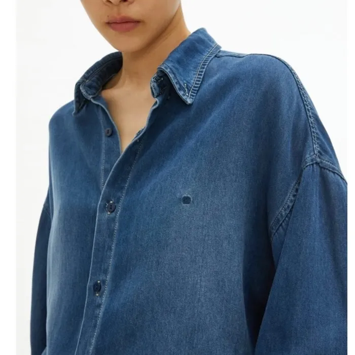 Unisex Denim Street Style Shirt