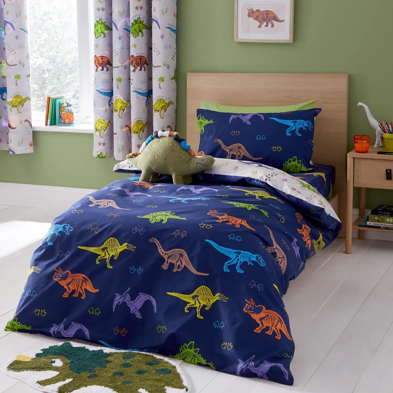 Dinosaurs Fitted Sheet