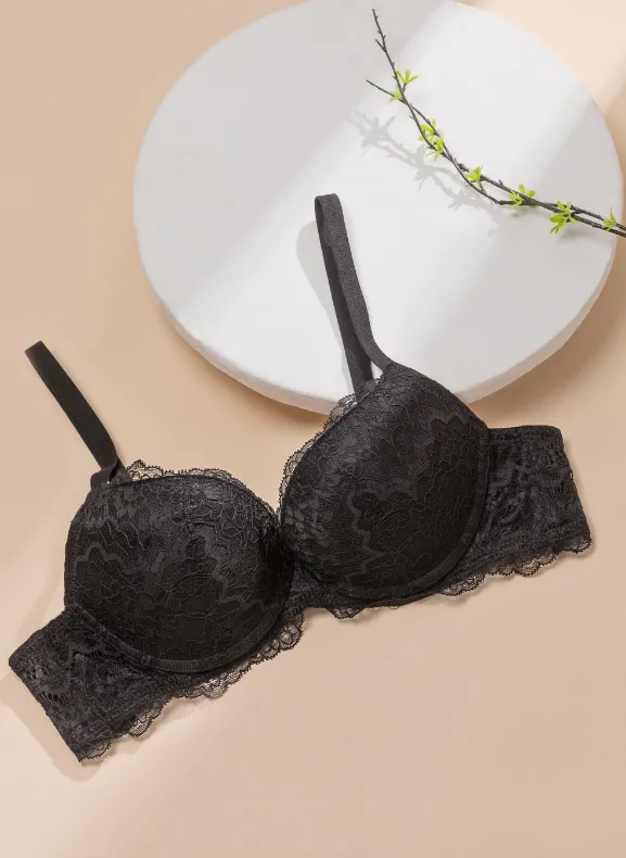 Daisy Push Up Lace Bra S10-29929