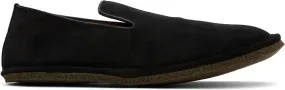 Dries Van Noten Black Slip-On Loafers