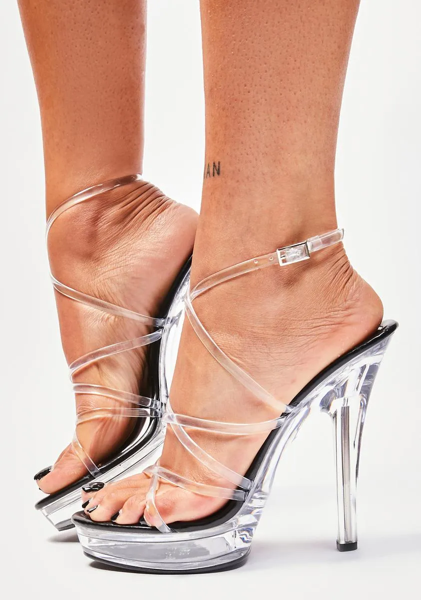 Fabulous Lace Up Heels