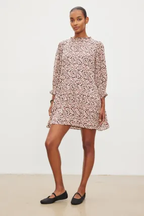 Tiered Printed Gene Dress