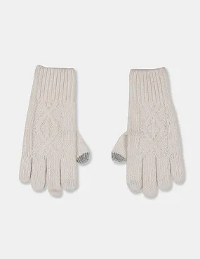 GAP Diamond Cable Knit Tech Gloves