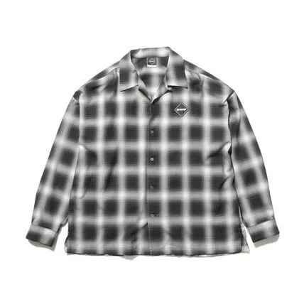 Gingham Unisex Long Sleeve Cotton Shirts