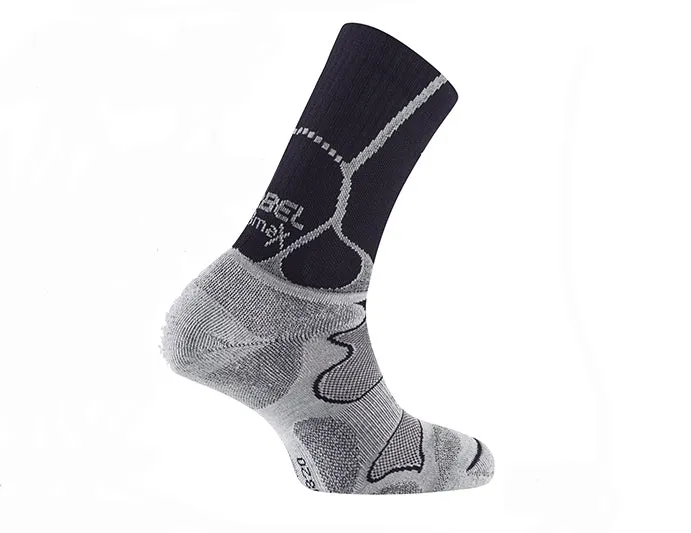 Gray Black Lurbel Espidium BmaxCool Socks