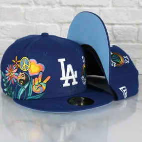 New Era Fitted Cap with LA Dodgers World Series Champions Patch