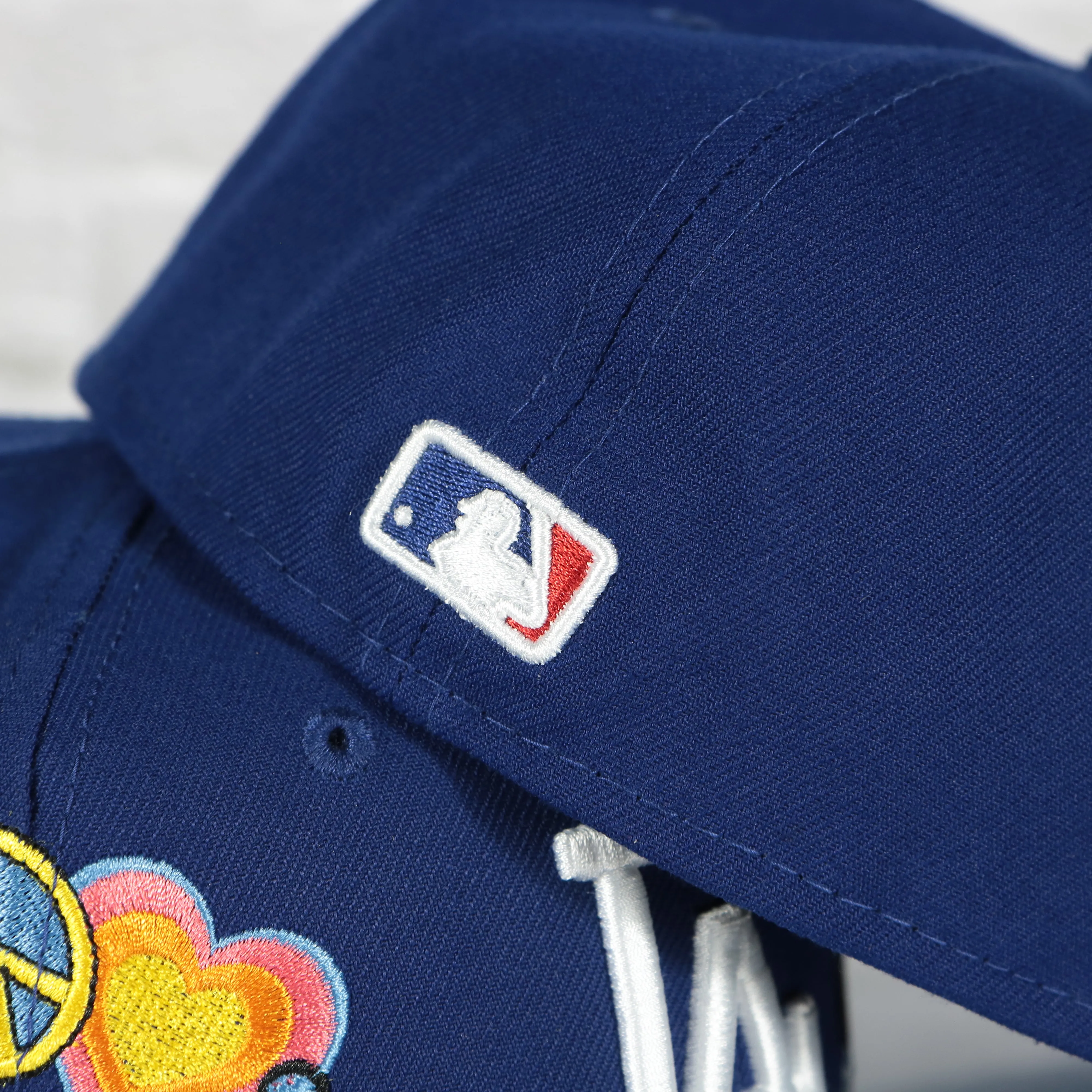 New Era Fitted Cap with LA Dodgers World Series Champions Patch