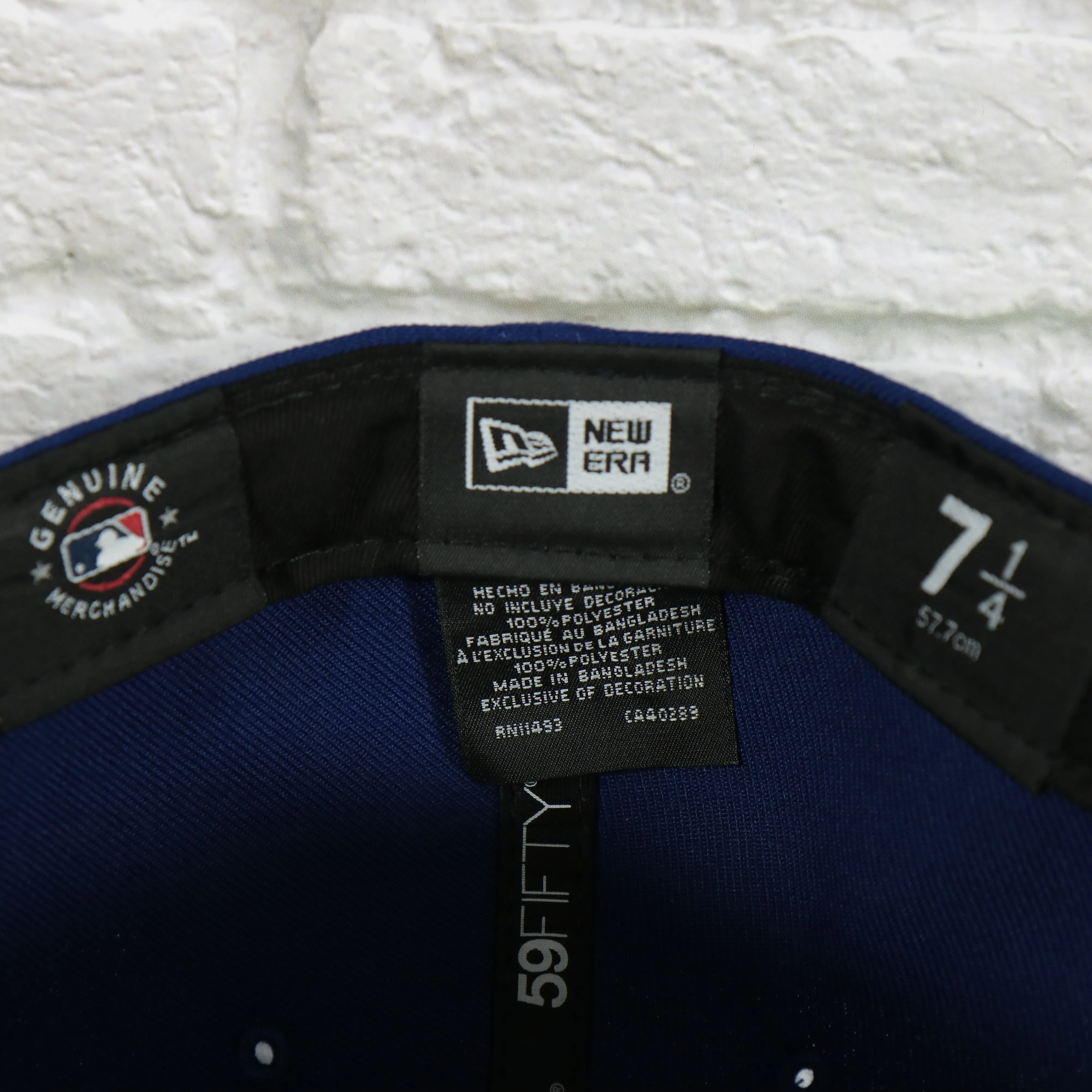 New Era Fitted Cap with LA Dodgers World Series Champions Patch