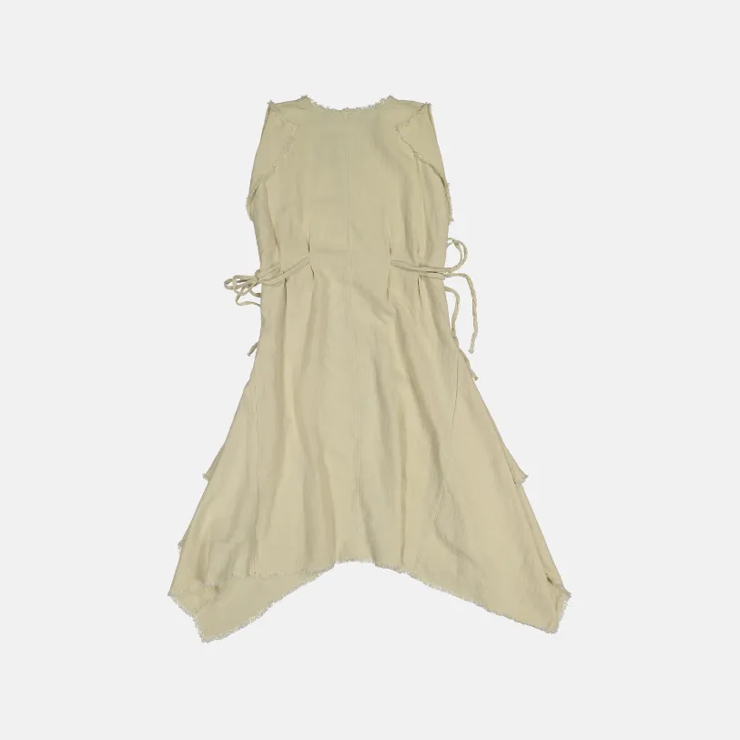 Stylish Ivory SAND FOAM OVER-DRESS