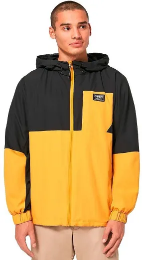 jacket Oakley Park City Packable RC - Blackout/Amber Yellow - men´s
