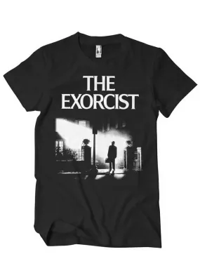 Retro Movies Exorcist 80's Black Tee