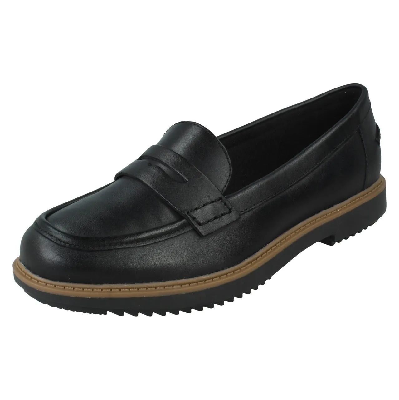 Ladies Clarks Formal Slip On Loafers Raisie Eletta