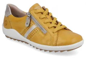 Leather Lace Up Women's Athletic Shoe