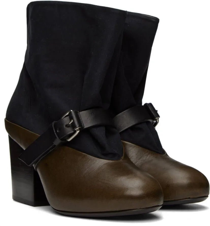 LEMAIRE Pin-Buckle Boots