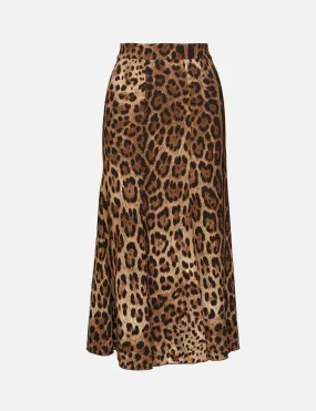 Animal Print Skirt