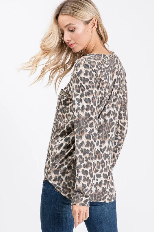 Leopard Top Available for Pre-Order