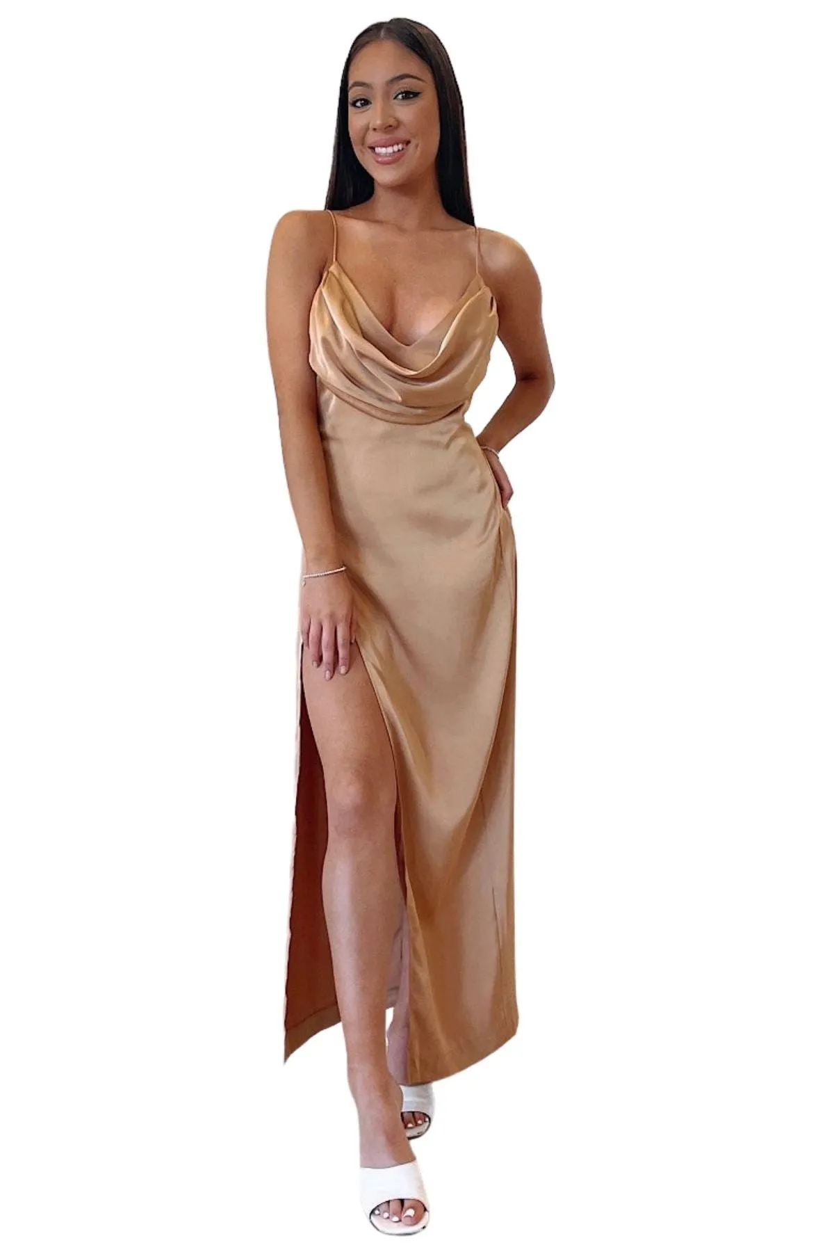 Hazelnut Midi Dress