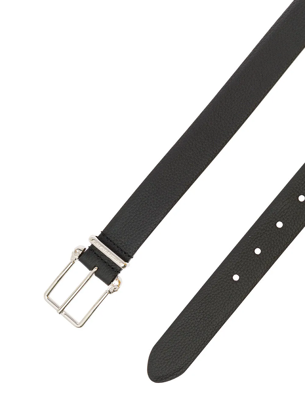 Logo Engraved Buckle Belt by Alexander McQueen