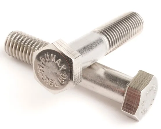 M6 X 65 HEXAGON HEAD BOLT ISO 4014 BUMAX 88